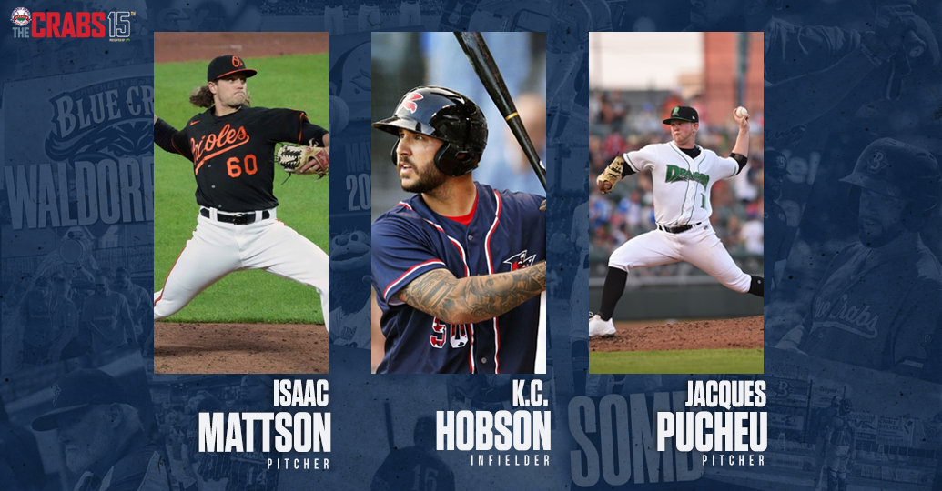 Former Major League Prospects Join Blue Crabs 